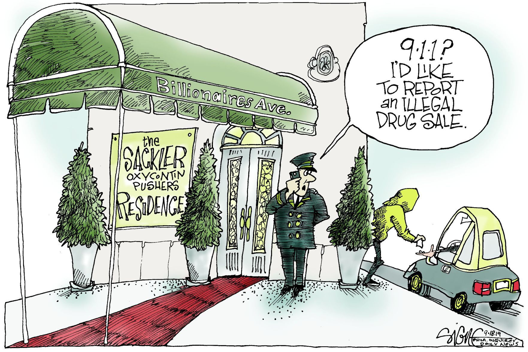 Signe Wilkinson editorial cartoon
